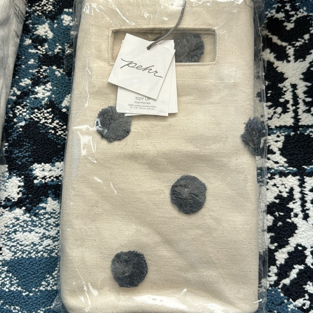 Relist: Pehr Pom Pom Small-Medium bin